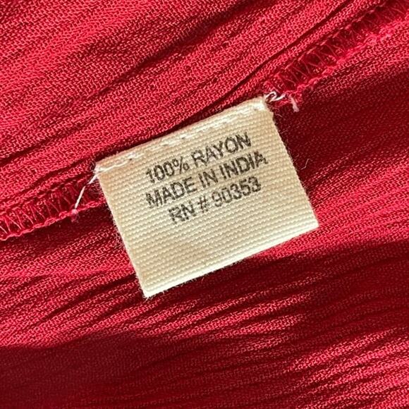 REBELLION AGAIN maxi dress burgundy size SMALL new - Picture 11 of 13